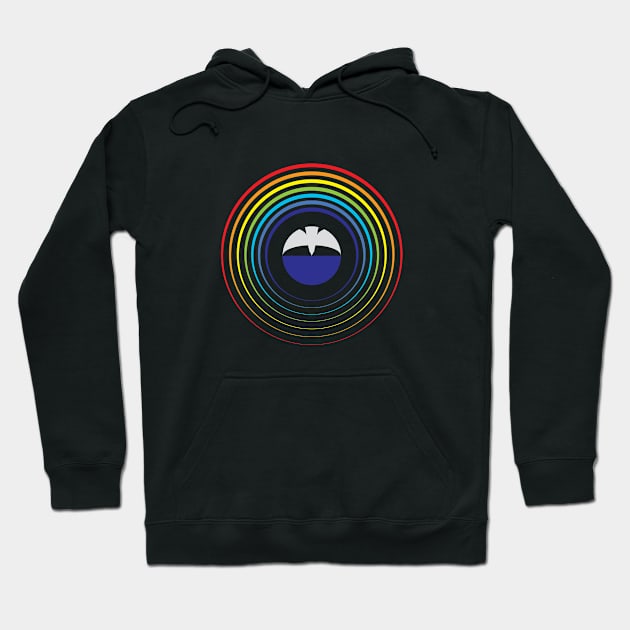 Rainbow Hoodie by calebfaires